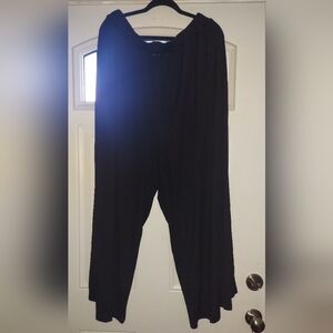 Cider Black Wide-Leg Pants